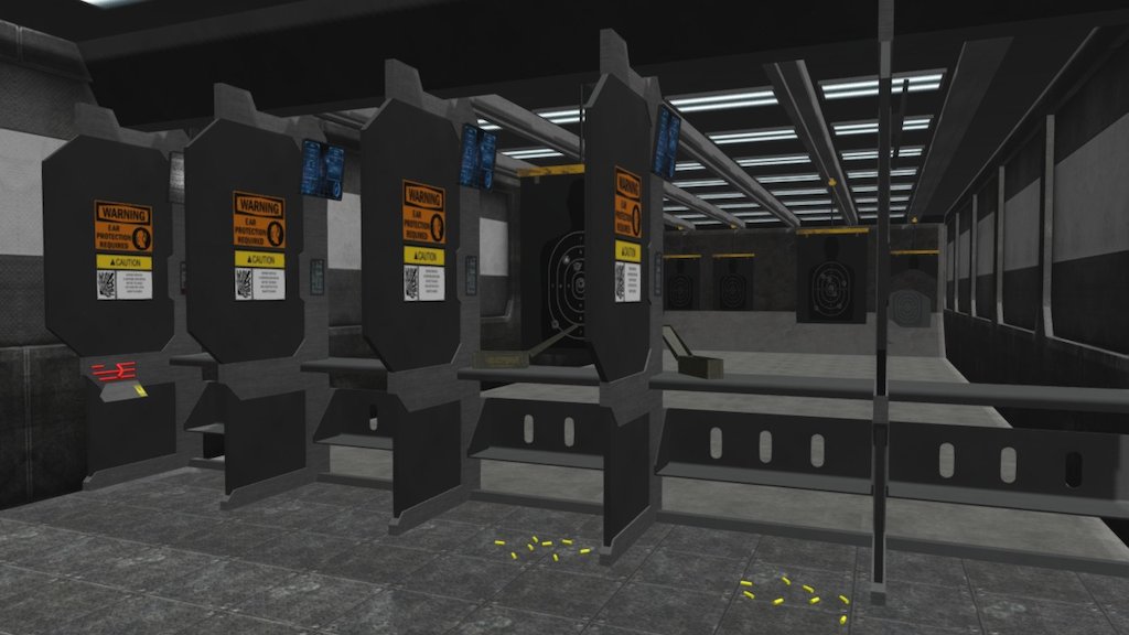Take a long time to make my mini project.

A shooting range or firing range or pistol range or rifle range or shooting gallery or shooting ground is a specialized facility designed for archery or firearms practice.

Song : https://www.youtube.com/watch?v=mar-mbCLHvM

My facebook : https://www.facebook.com/SonAceSogarnise

(Stranger or troll if you want to add my facebook account maybe i can't accept your invitation but i think i can talk to you guys, Thank you)

By : AceTheDragon - Shooting Range Sci-Fi area - 3D model by AceTheDragon (@sola55555) 3d model