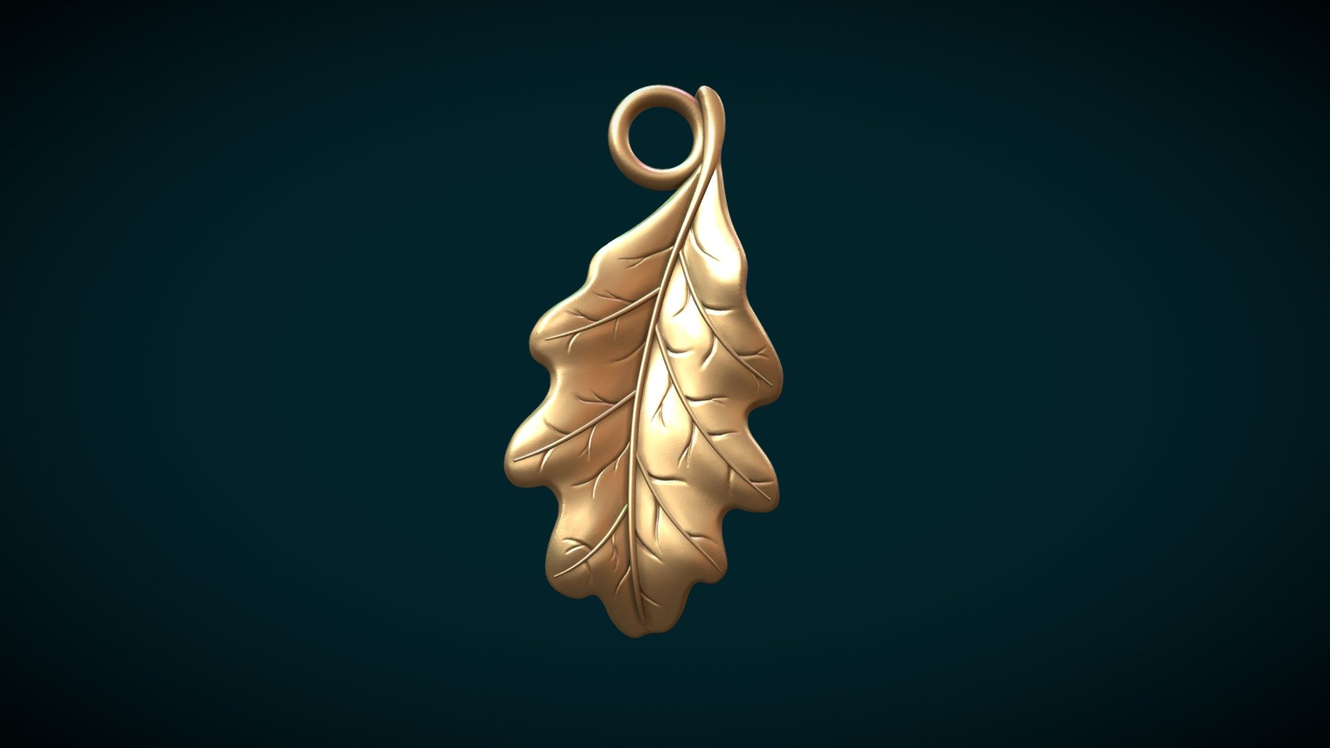 Print ready Oak Leaf charm.

Measure units are millimeters, it is about 2 cm in width.

Mesh is manifold, no holes, no inverted faces, no bad contiguous edges.

Available formats: .blend, .stl, .obj, .fbx, .dae

The model consists of 194012 triangular faces.

The ring and the leaf are separate objects. For stl format there is additional file that contains only the leaf 3d model