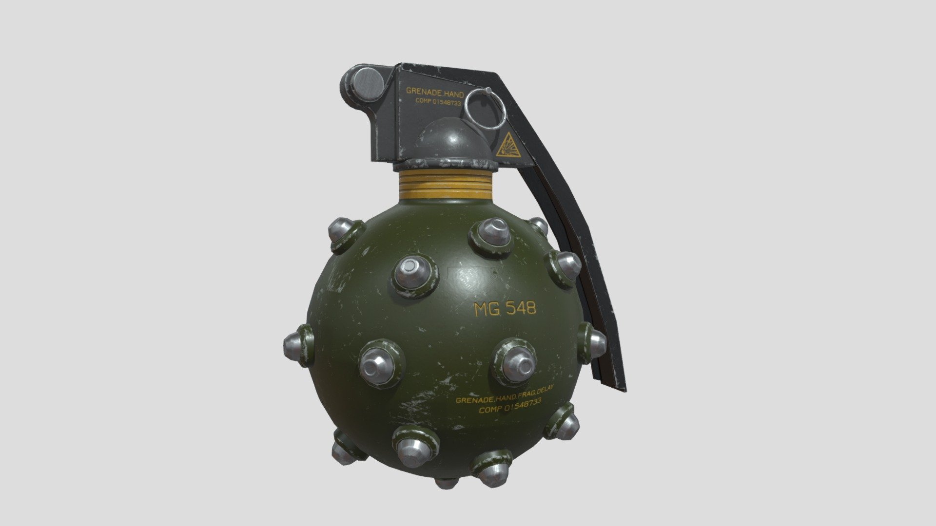 Hi, 

This is Hand Grenade - Low Poly - Game Ready

Thank you - Hand Grenade - Low Poly - Game Ready - Buy Royalty Free 3D model by SamTheMan (@slamet85genji) 3d model