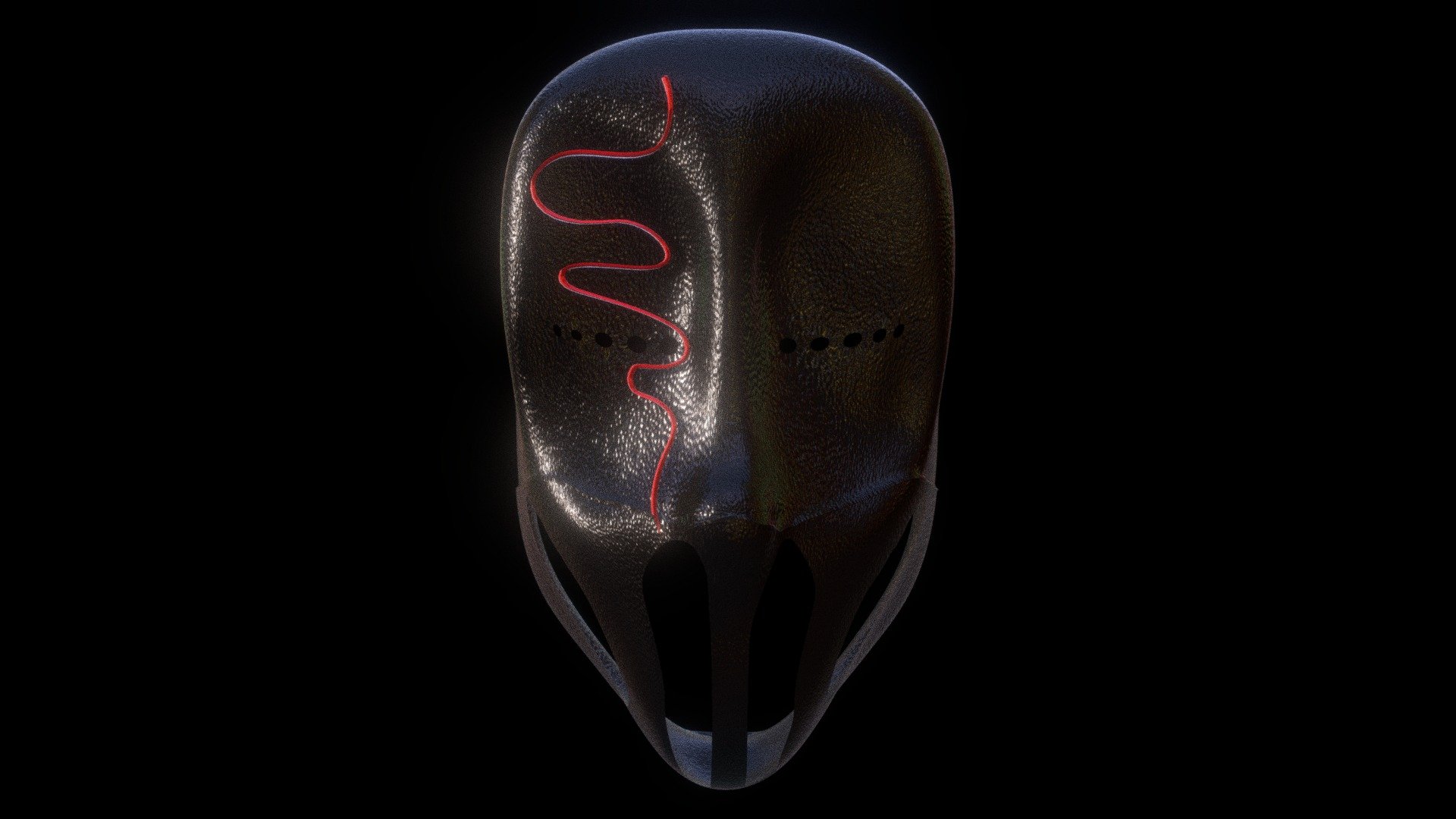 Black Mask sickick - Black Mask - Download Free 3D model by franckross 3d model