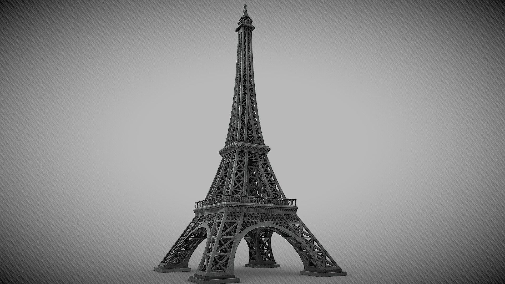 La tour Eiffel - Blender 2.9 - Free download 

The Eiffel Tower is a puddled iron tower 324 meters high located in Paris, at the north-western end of the Champ-de-Mars park on the banks of the Seine in the 7th arrondissement. Its official address is 5, avenue Anatole-France.

the model is ready for 3D printing 3d model