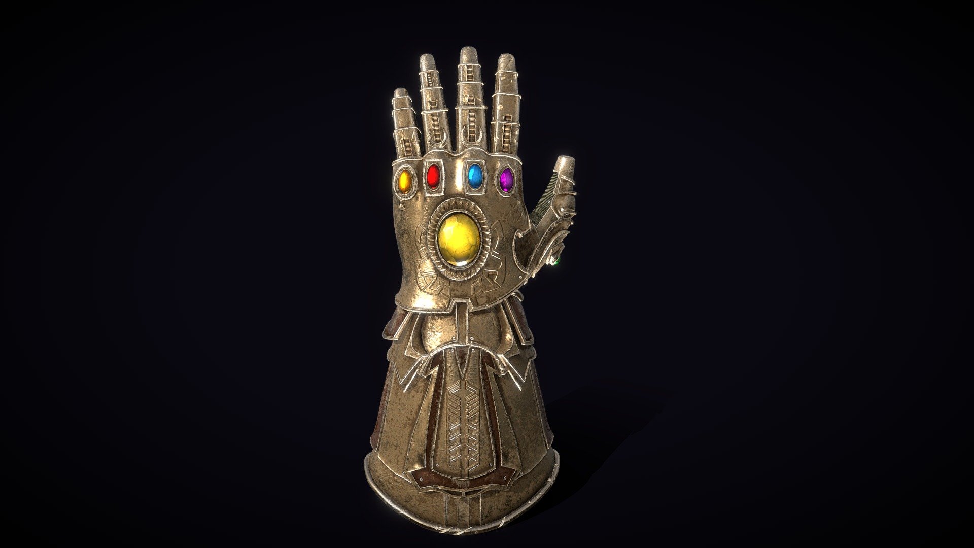 This is my Thanos Infinity Gauntlet, made in blender and textured in Substance Painter, hope you like it! Following the texturing course on the PRX 3D - Praxinoscopio channel on YouTube - Thanos Infinity Gauntlet by DGOBR - 3D model by dgonlinebr 3d model