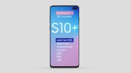 Samsung Galaxy S10 Plus office, computer, device, pc, laptop, tablet, smart, electronics, equipment, headphone, audio, mockup, smartphone, cellular, android, ios, phone, realistic, cellphone, cheap, earphones, mock-up, render, 3d, mobile, home, screen