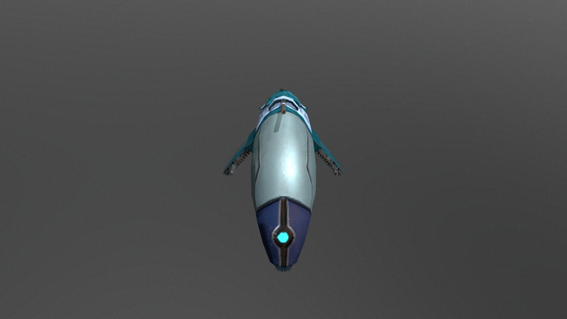 [SPACESHIP] Hunter Feriah - 3D model by Nebulae_Karen 3d model