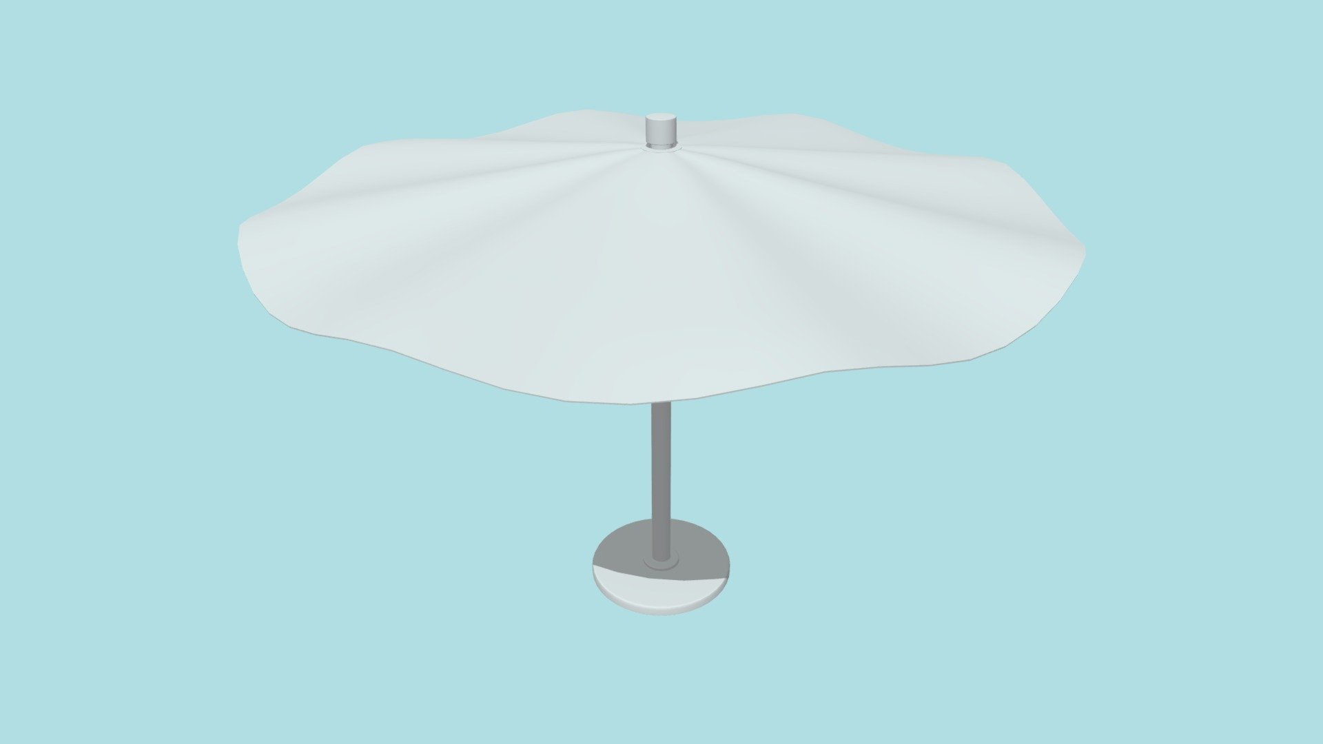 3d models beach umbrella - Beach Umbrella - Download Free 3D model by Vladyslav Holhanov (@vladicom08) 3d model
