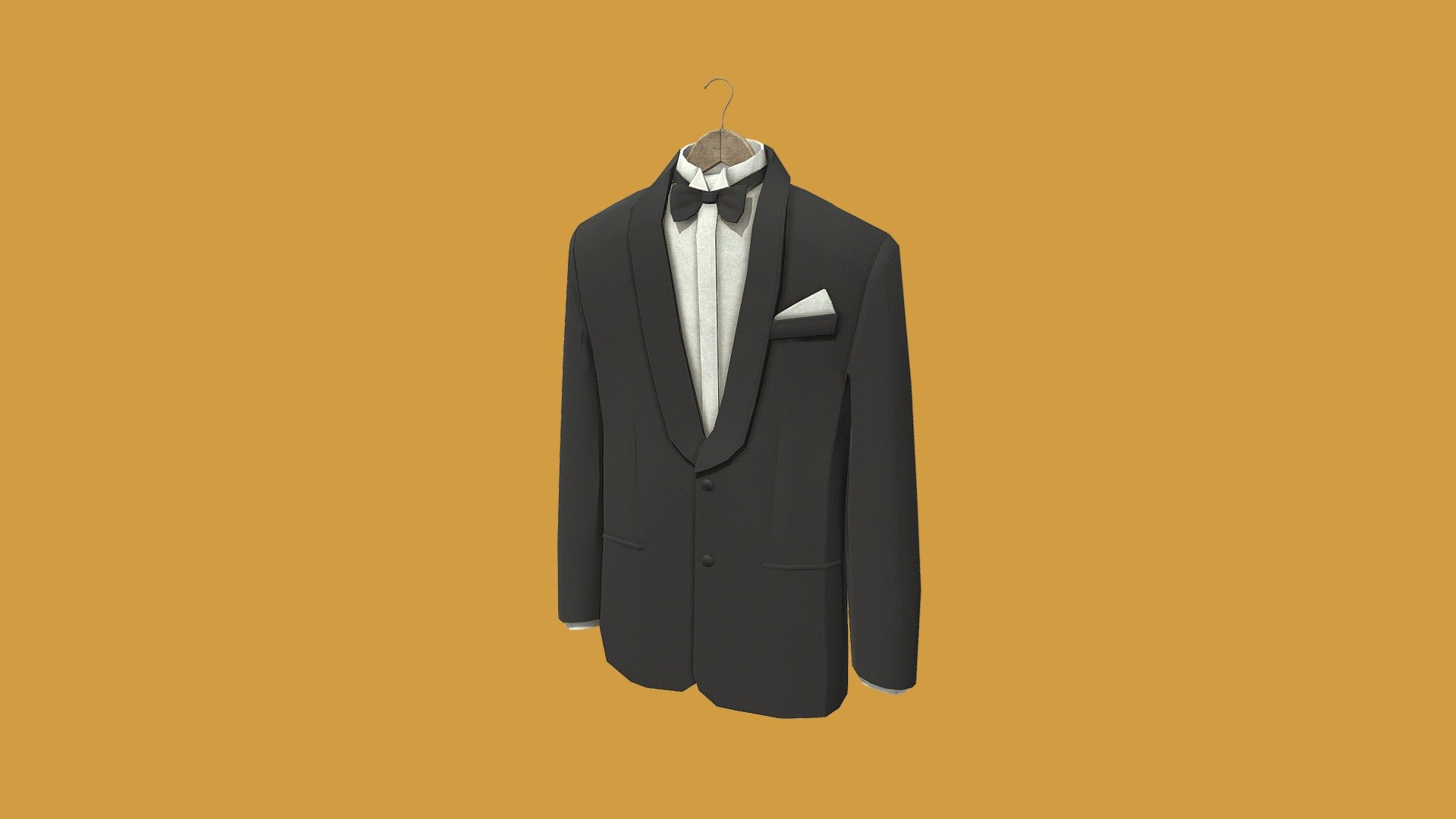 Dusty old Tuxedo. low poly

Part of a larger scene: https://skfb.ly/6yJPI

Modeled in Blender textured in Substance 3d model