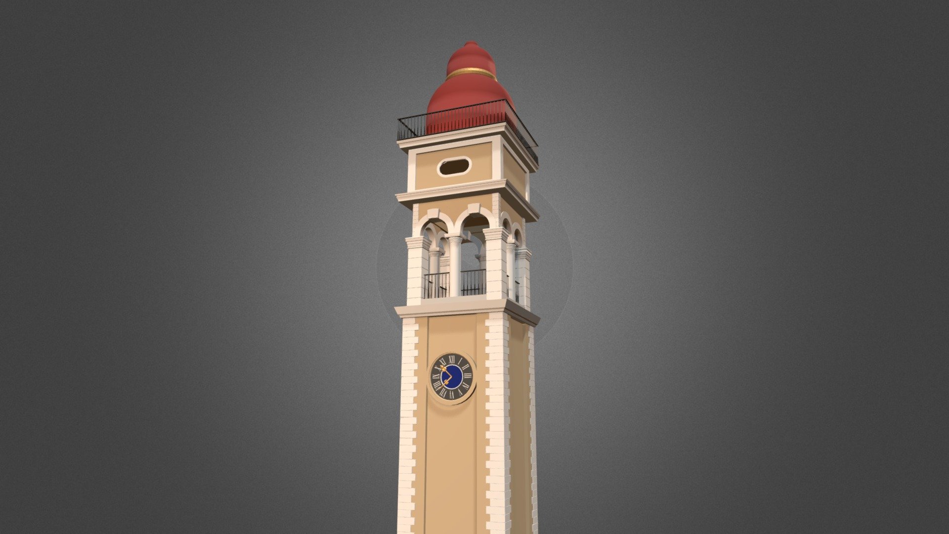 Saint Spyridon Church is a Greek Orthodox church located in Corfu, Greece. It was built in the 1580s. It houses the relics of Saint Spyridon and it is located in the old town of Corfu 3d model