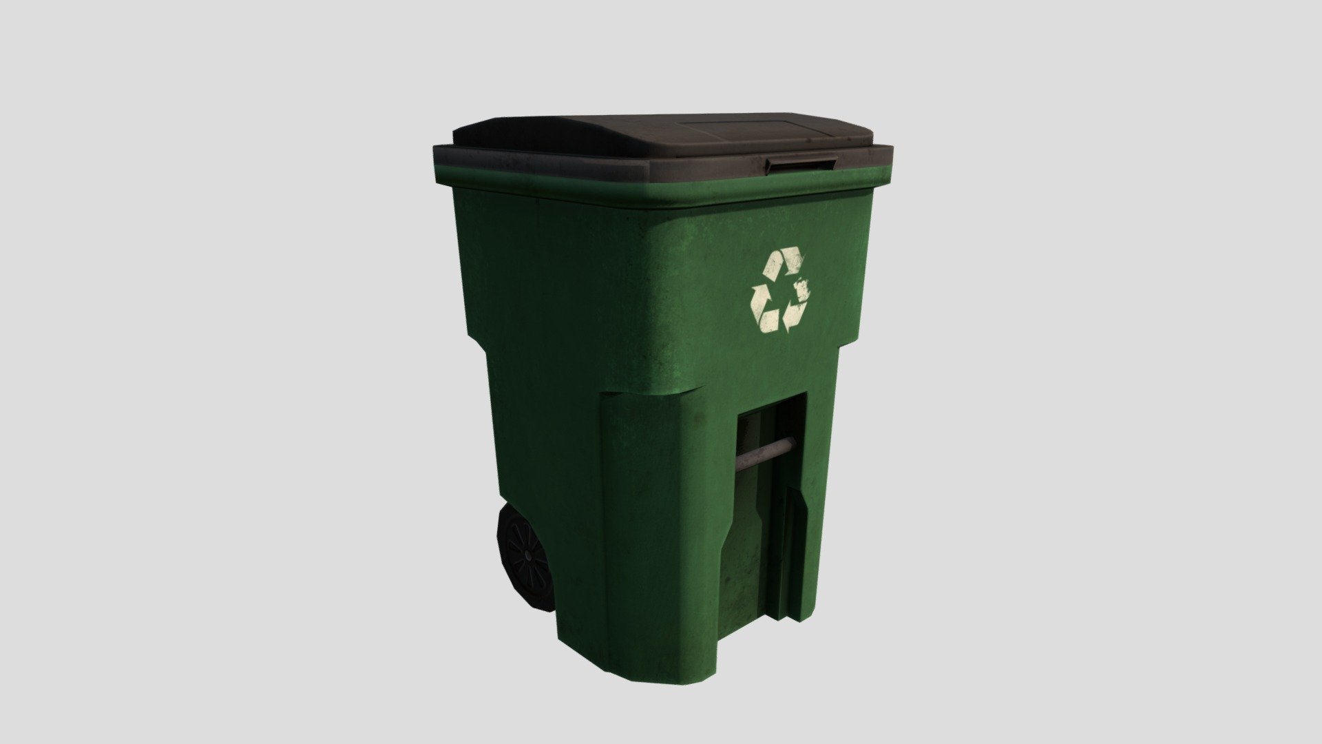 3D Trash Cans
The pack has highly detailed trash can ready for use in your project. Just drag and drop prefab into your scene and achieve beautiful results in no time. Available formats FBX, 3DS Max 2017



We are here to empower the creators. Please contact us via the [Contact US](https://aaanimators.com/#contact-area) page if you are having issues with our assets. 




The following document provides a highly detailed description of the asset:
[READ ME]()




**Mesh complexities:**


Trashcan_04 1124 verts; 1276 tris uv 

Trashcan_04_cap 350 verts; 408 tris uv 



Includes 1 sets of textures with 4 materials:



● Diffuse

● Gloss

● Normal

● Specular - Trashcan_04 - Buy Royalty Free 3D model by aaanimators 3d model