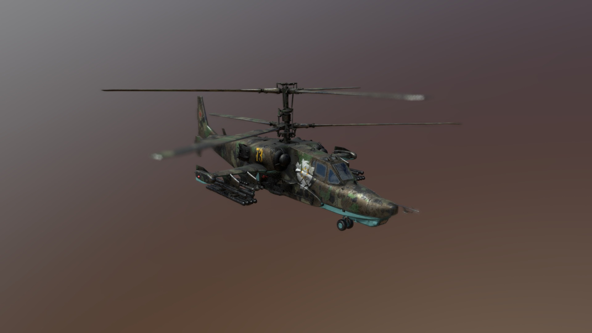 Helicopter - 3D model by stulginsky 3d model