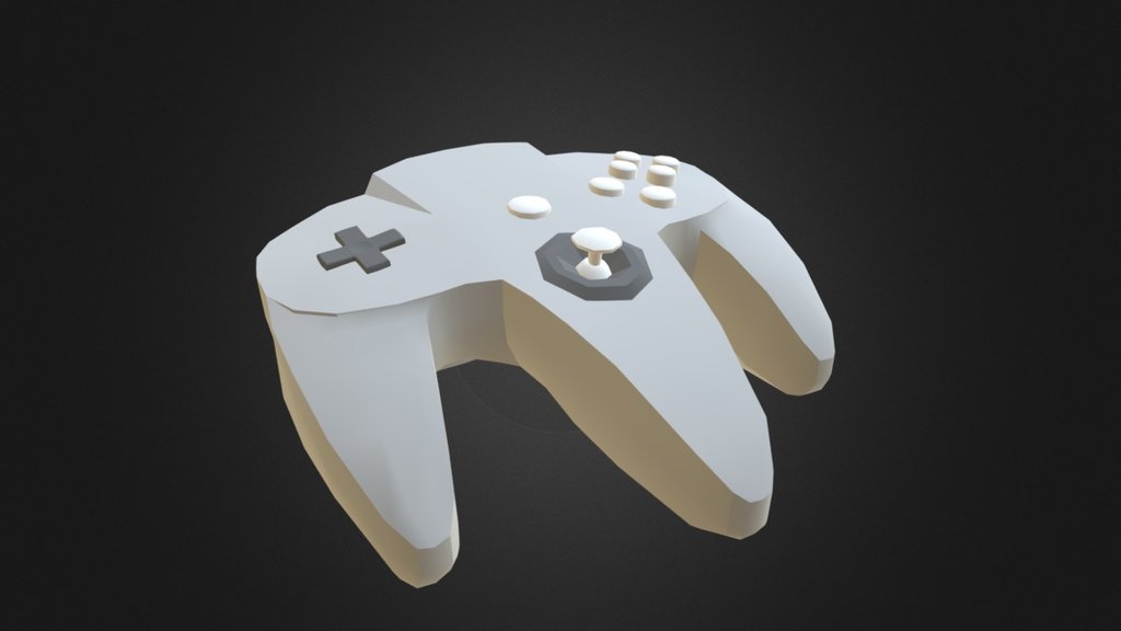 N64 Controller - 3D model by arcticleech 3d model