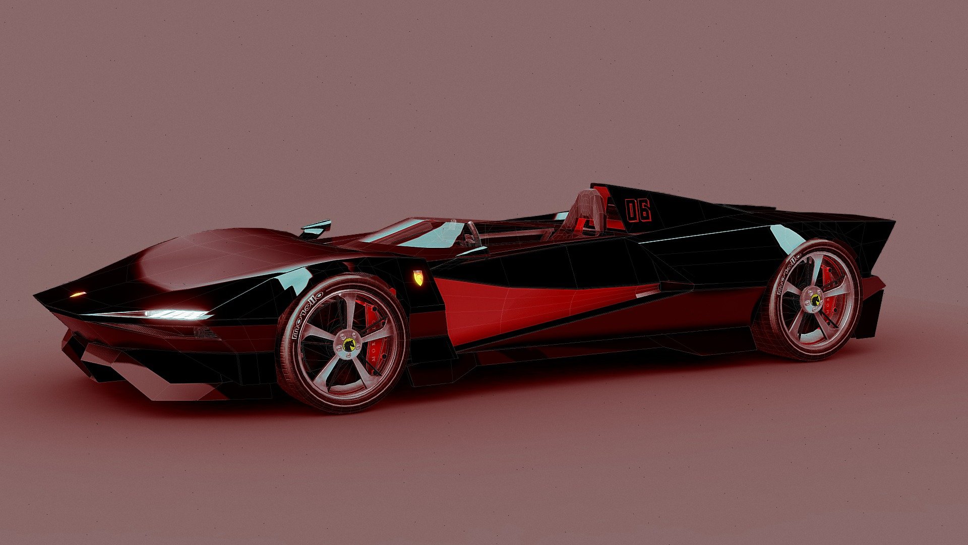 Based on Ferrari Monza and Mclaren Elva, Stocco F6 by Scuderia Morello is a Speeder car. F6 Boxer Engine inside!

Guys, this one is the first Beta version of Stocco, subscribe for more news and PLEASE… give me feedback - Stocco F6 (Stage 2) - Buy Royalty Free 3D model by Scuderia Morello (@scudmorello) 3d model