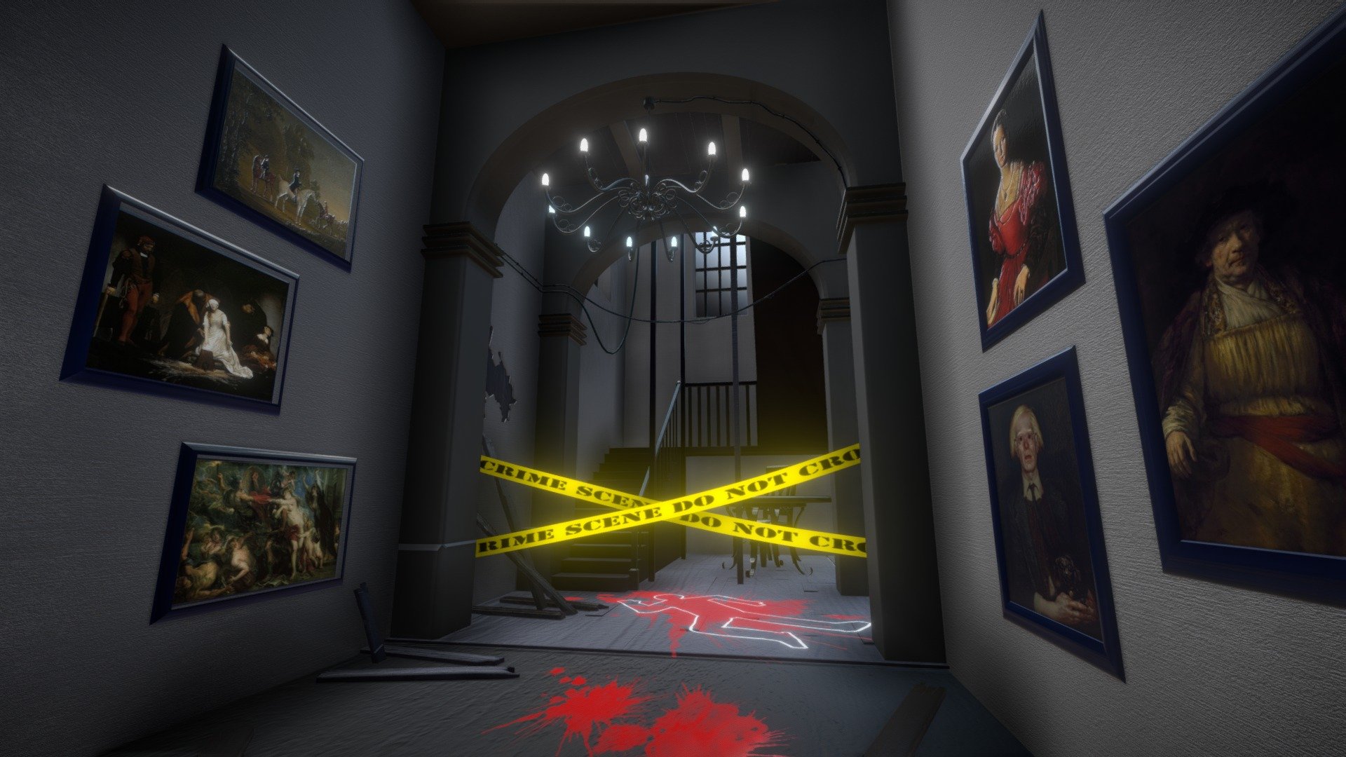(Concept art)
Concept ready for animation, games and VR / AR projects. Available in any file format including FBX, OBJ, MAX, 3DS, C4D. (Tx,BumpMap)
Enjoy! - Crime scene - Buy Royalty Free 3D model by Pedram Ashoori (@pedramashoori) 3d model