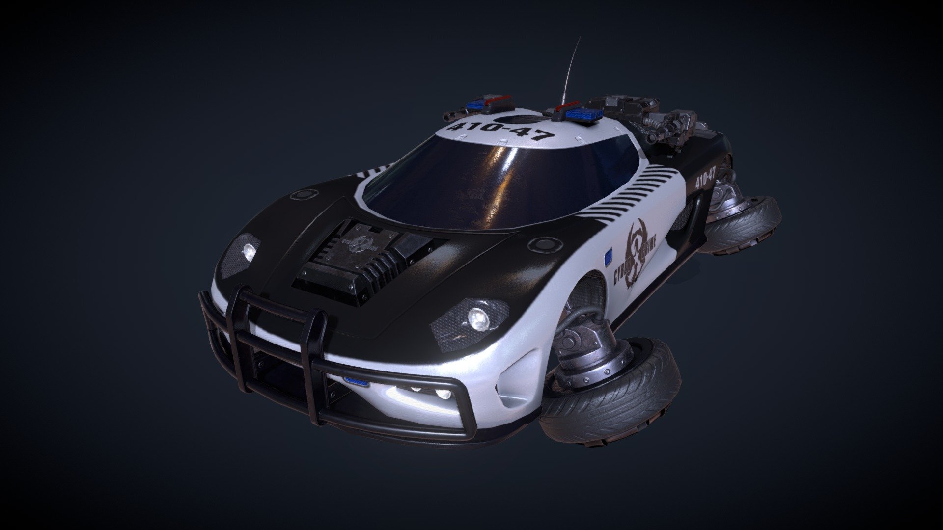My first Sketchfab Upload. Working on my Substance Painter skills. Making a few vehicles for a futuristic animated loop. This model was modeled in C4D, UVed in RizomUv and textured in Substance painter. Used 3 UDIMs at 2k each 3d model