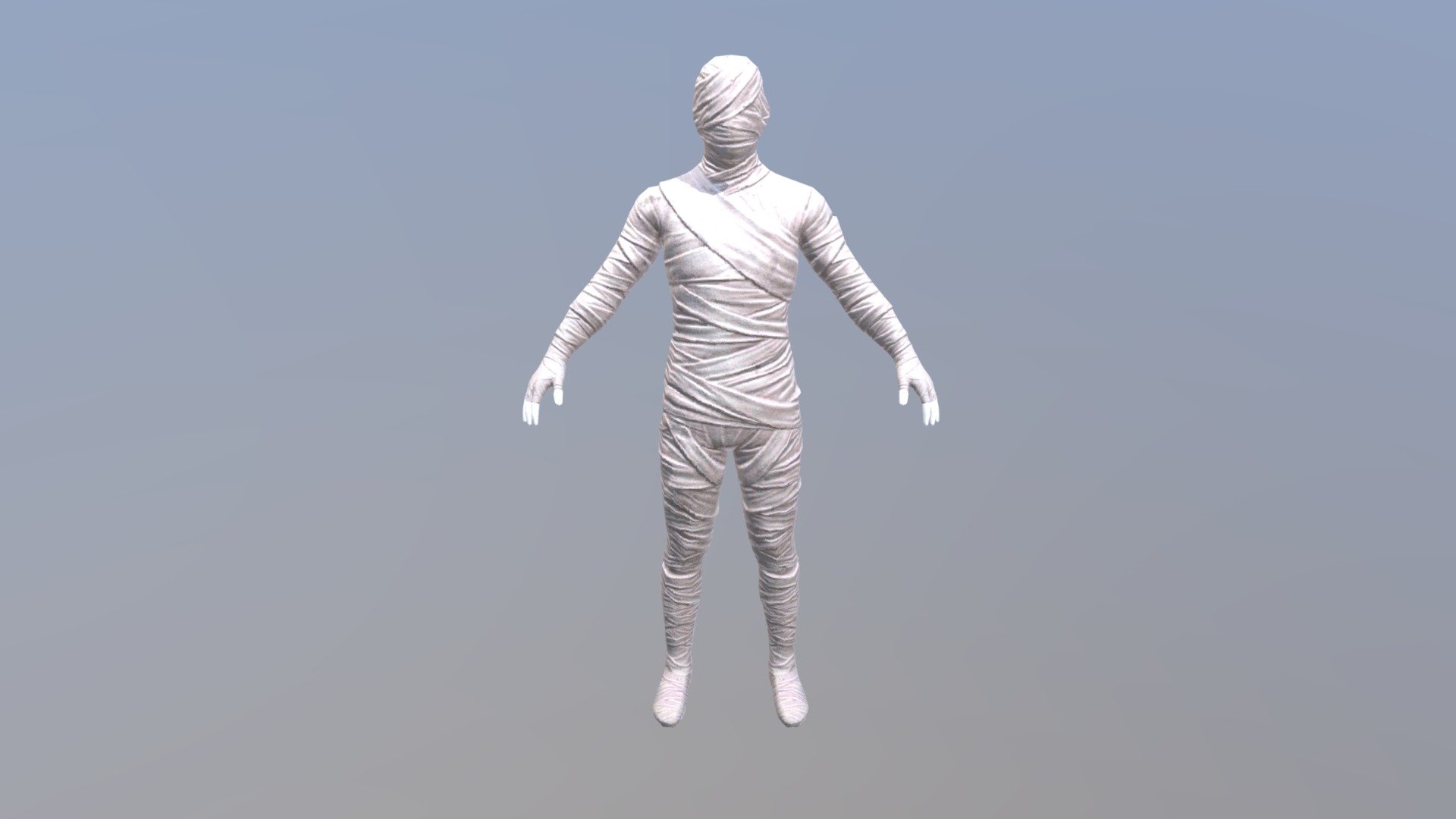 PUBGM: Mummy set - 3D model by halloweeks 3d model