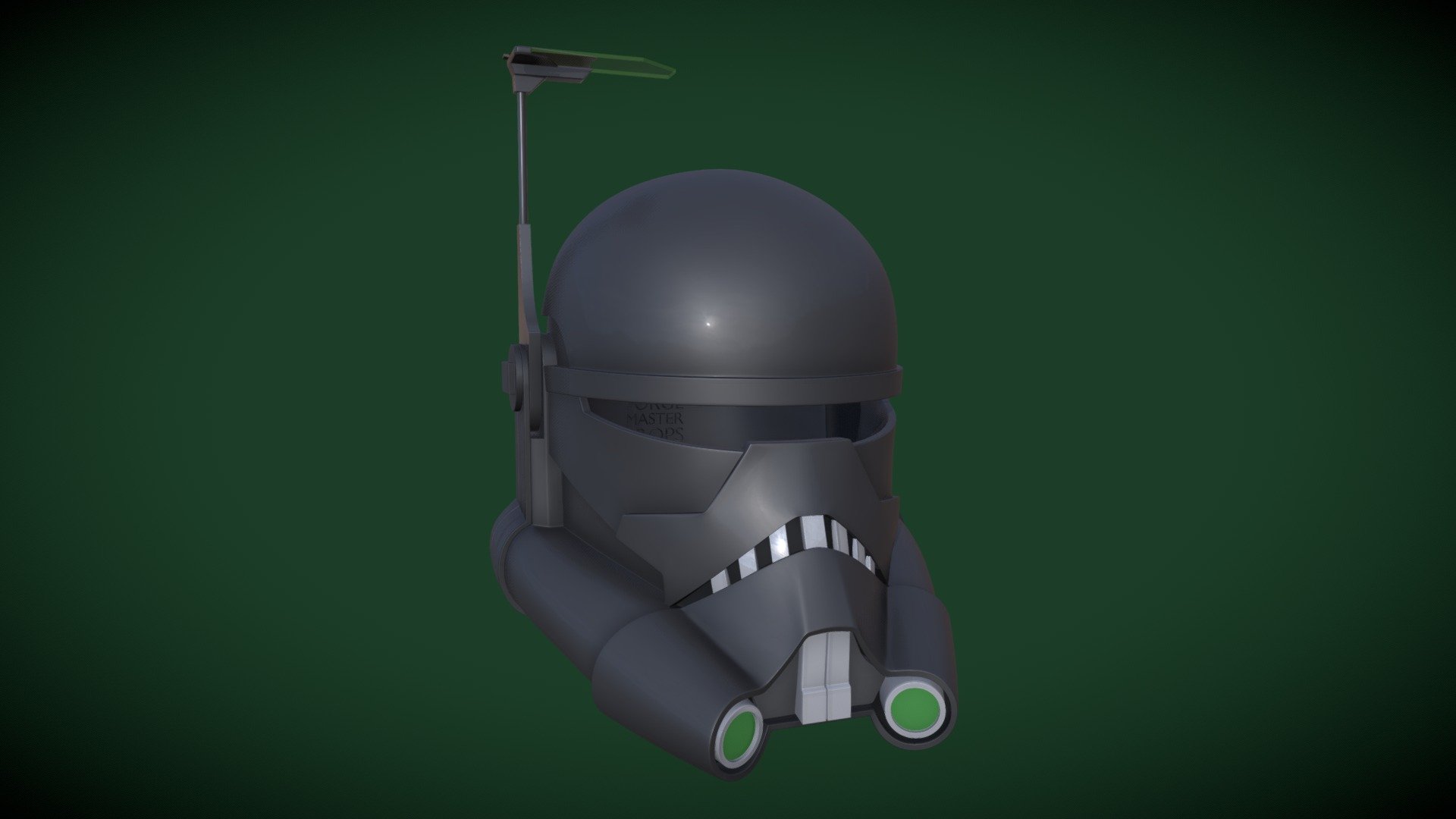 Imperial crosshair helmet as seen on the bad batch series on Disney+
Model ready for 3D printing for cosplay 3d model
