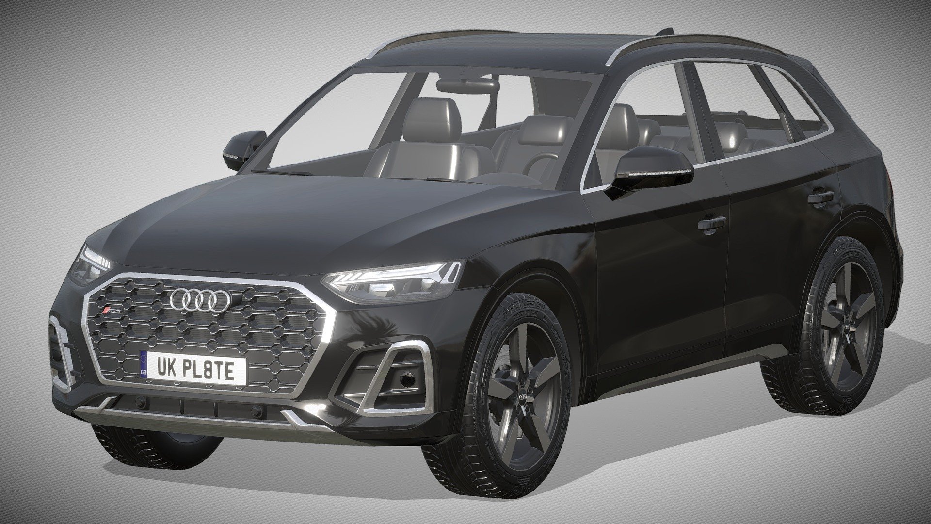 Audi SQ5 2021

https://www.audi.de/de/brand/de/neuwagen/q5/sq5.html

Clean geometry Light weight model, yet completely detailed for HI-Res renders. Use for movies, Advertisements or games

Corona render and materials

All textures include in *.rar files

Lighting setup is not included in the file! - Audi SQ5 2021 - Buy Royalty Free 3D model by zifir3d 3d model