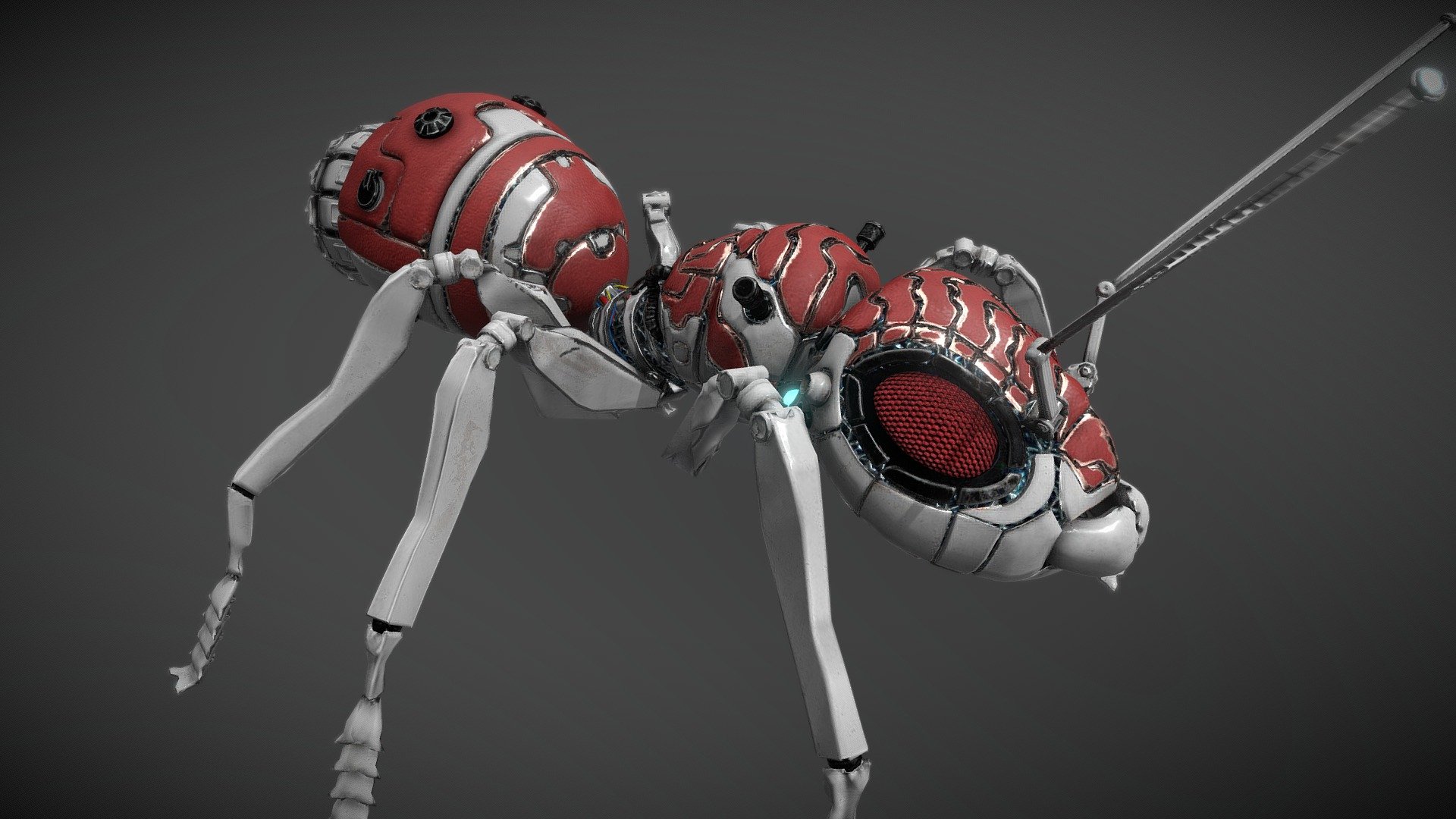 Hard surface Iron Ant in Zbrush Core and PBR process with Substance painter.Suitable for games or SCI-FI animation.
2048px by 2048px textures for PBR workflows.
Additional file: FBX , OBJ - Hard surface Iron Ant - Buy Royalty Free 3D model by paulyang 3d model