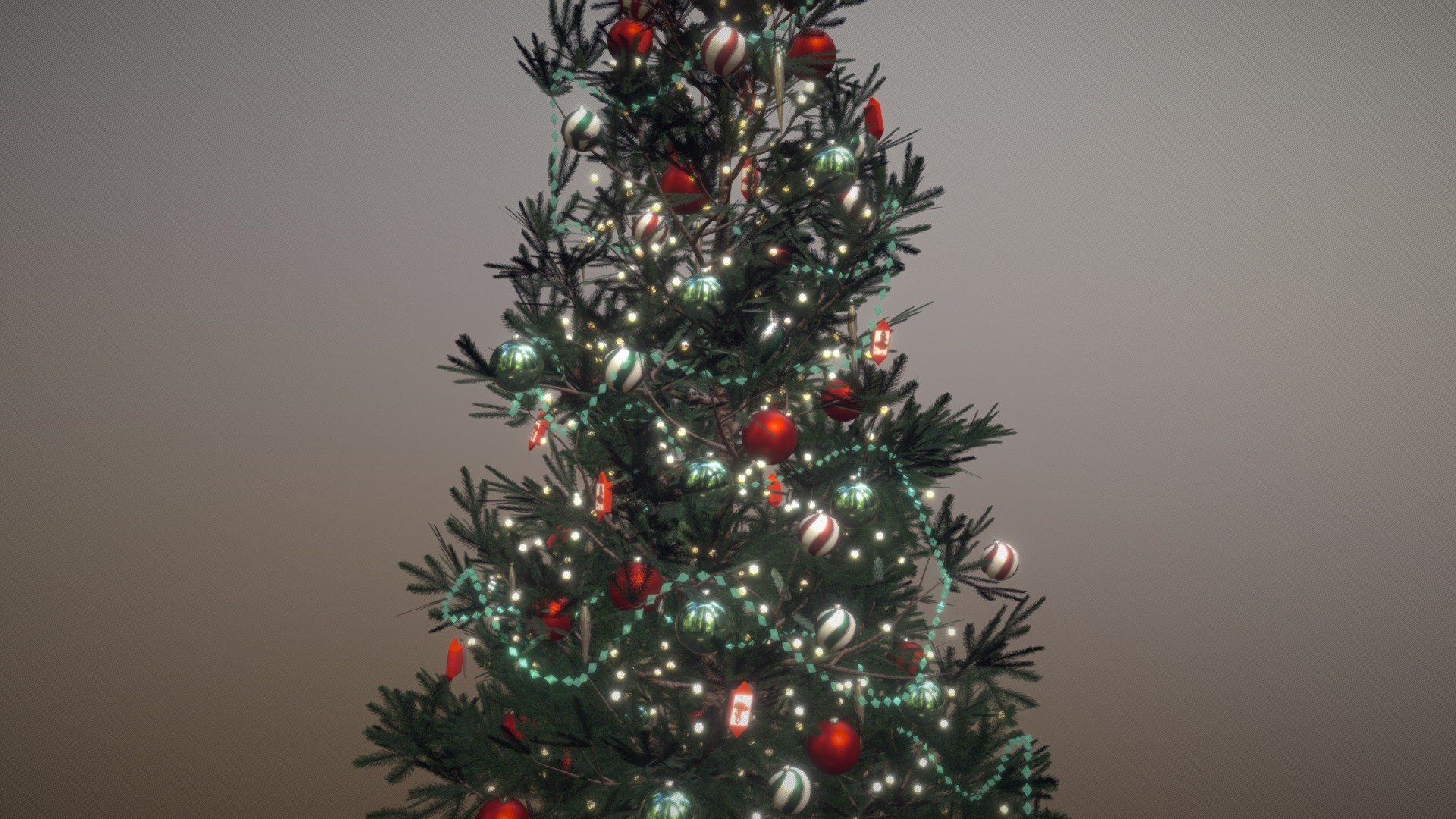 Detailed model of a Christmas tree with toys in a old style.

A green spruce with Christmas decorations will brighten up any interior. And also add a festive mood to your 3D project or game:)

Model consists of 60k faces / 96k triangles, uses detailed 2048*2048px textures of fir branches and ready to use in blend format.







If you want more Christmas trees - look at my models ^.^ - Christmas tree in old style - Buy Royalty Free 3D model by tochechka 3d model