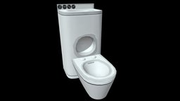 Prison Toilet toilet, prison, stylized