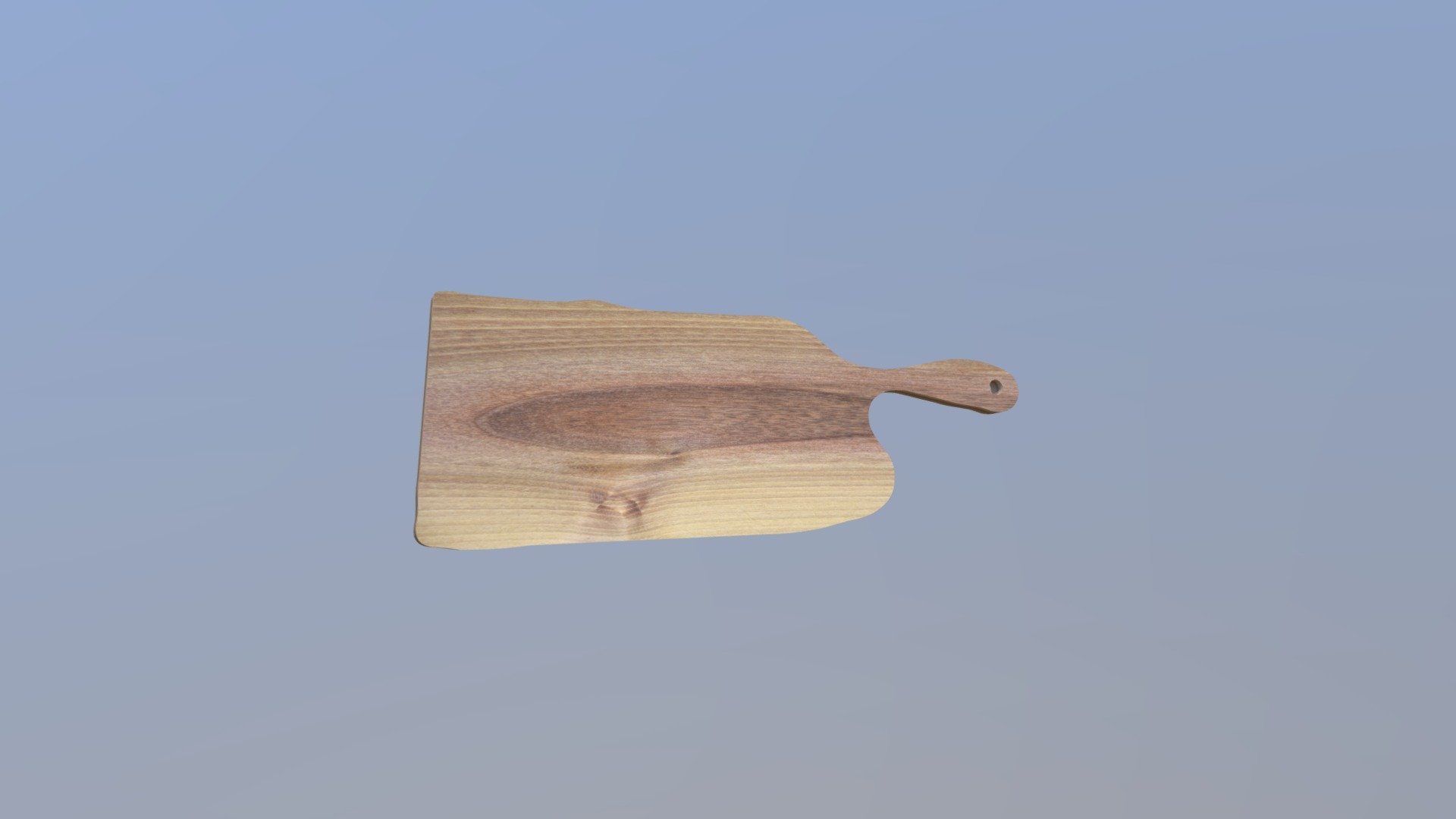 4. Walnut wooden cutting board - 3D model by BMCWood 3d model