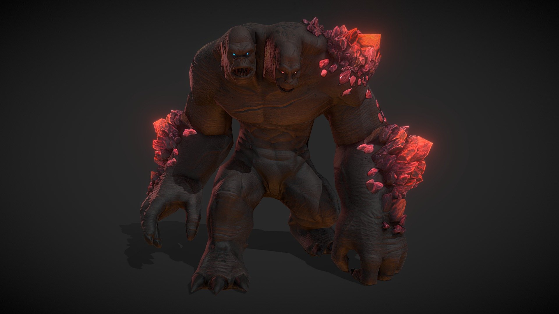 Monsters: Ogre 5 - 3D model by Klaudia Naumann (@klaudia_naumann) 3d model