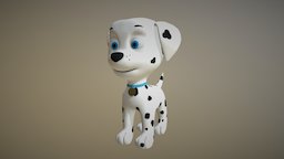Pooper cinema, dog, pets, 3d-animation, 3d-modeling, dogs, 3d-model, 3d-models, 3d-max, dots, dalmatians, pooper, maya, character, characters, cinema4d