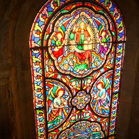 Stained Glass Window window, church