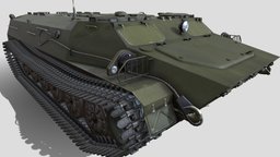 MTLB russian multi-purpose tractor light armored