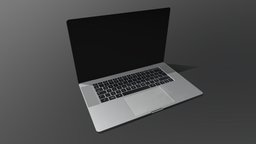 Laptop modern, computer, wireless, work, grey, laptop, portable, touchpad, keypad, technology, screen, laptop-computer