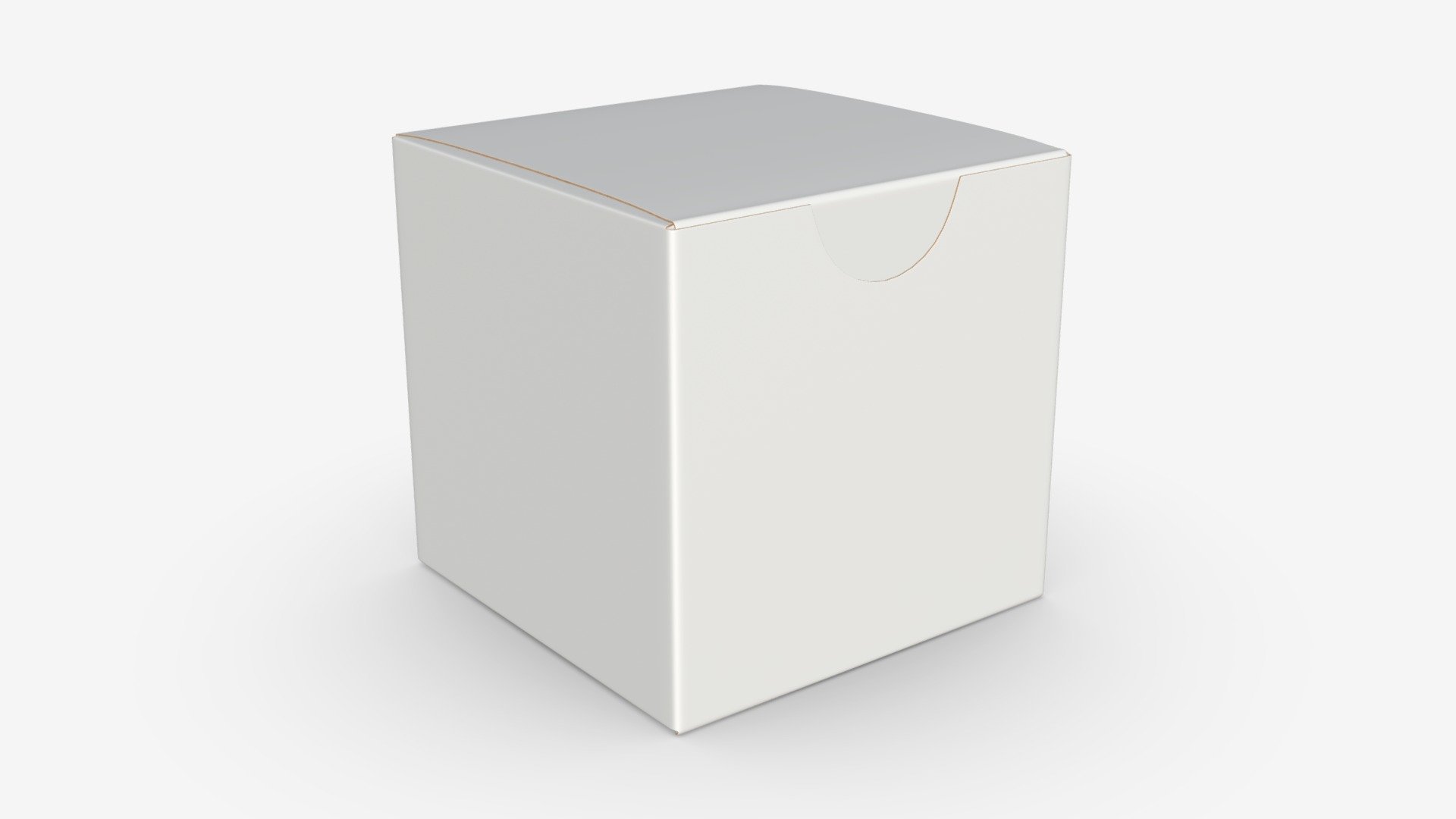 Paper gift box 03 - Buy Royalty Free 3D model by HQ3DMOD (@AivisAstics) 3d model