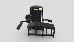 Technogym Selection Prone Leg Curl bike, room, cross, set, stepper, cycle, sports, fitness, gym, equipment, vr, ar, exercise, treadmill, training, professional, machine, commercial, fit, weight, workout, excite, weightlifting, elliptical, 3d, home, sport, gyms, myrun