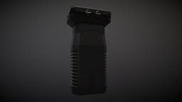 Low-Poly Magpul RVG magpul, attachment, lowpoly, vertical-grip