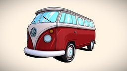 Cartoonish Volkswagen T1