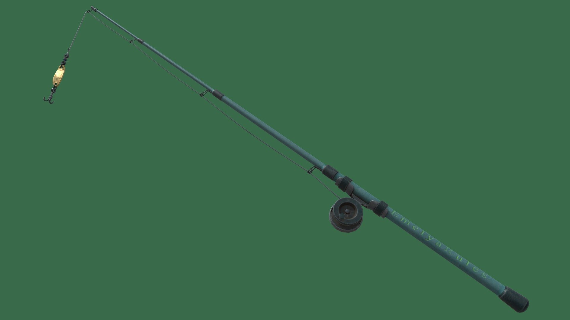 Subscribe to my youtube channel: www.youtube.com/channel/UCZKv7L9XvH2jnnsVqFzP96g - Fishing Rod - Download Free 3D model by emelyarules 3d model