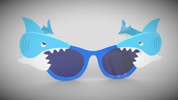 same_grasses💮📷 shark, sunglasses, glasses, same, vrchat, vroid, glass, vroidstudio