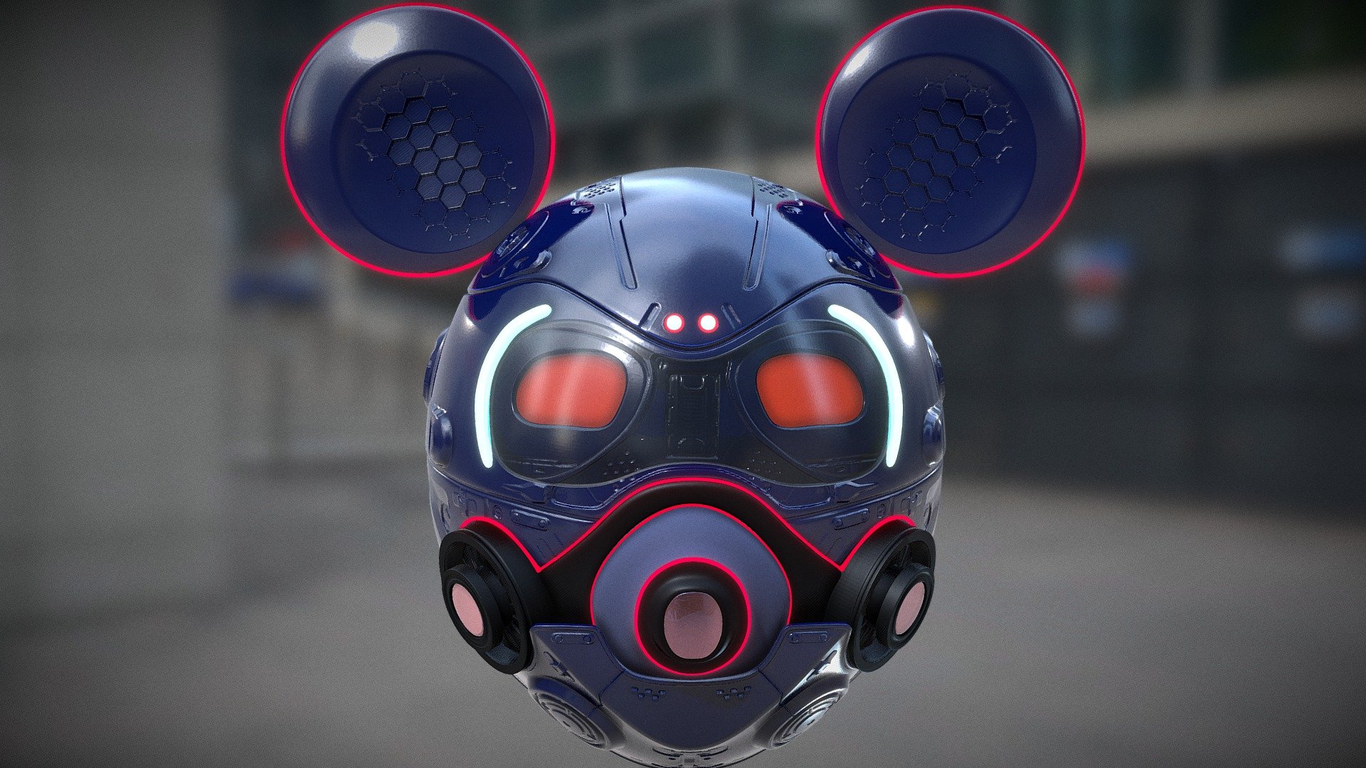 Anime style mouse mask.

Highpoly Formats: FBX and Ztool.

Let me know if you have any request.

Enjoy! - MickeyMask - Buy Royalty Free 3D model by Omassyx 3d model