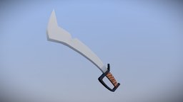 Low Poly Pirate Sword