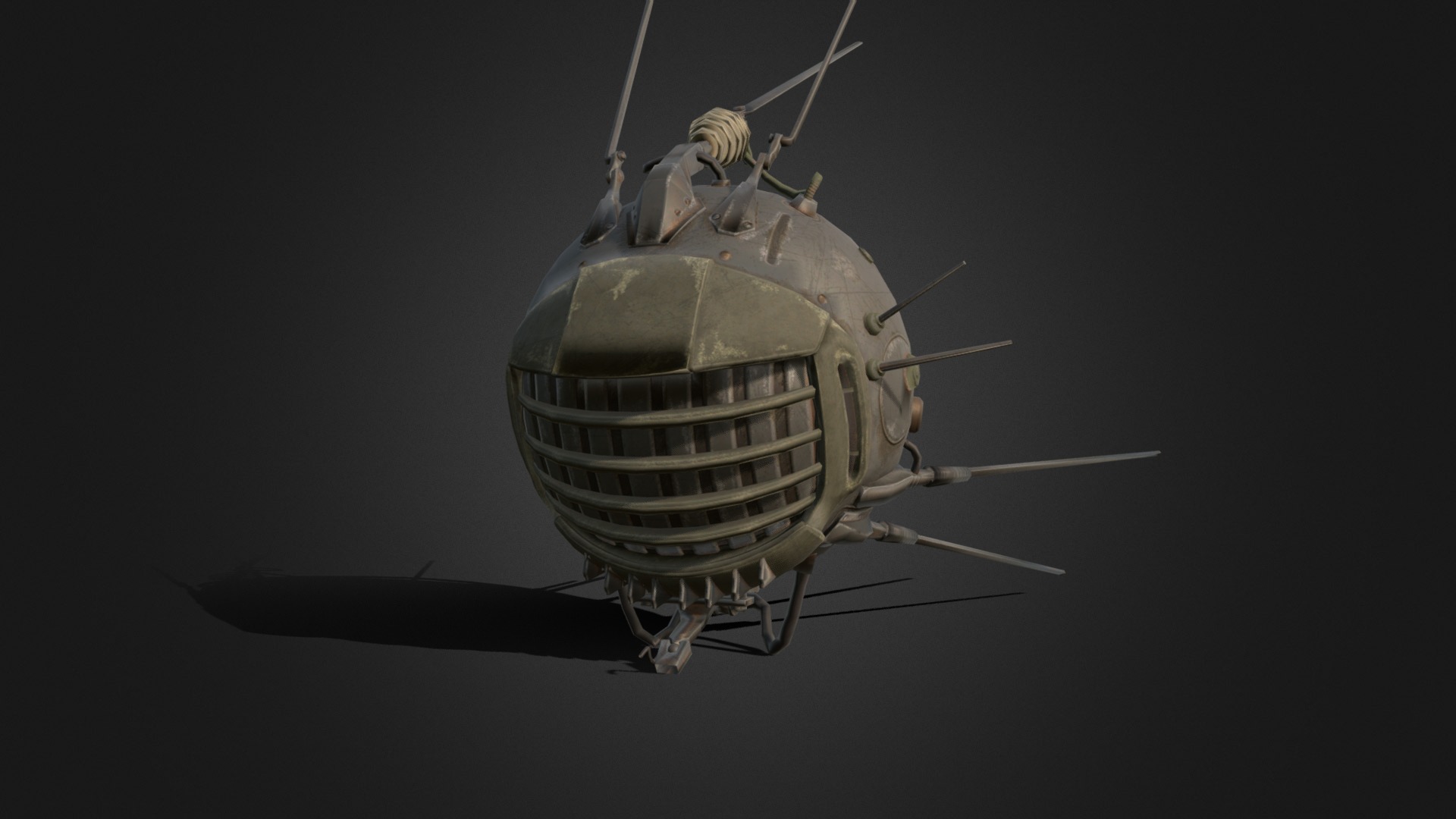 The Enclave Eyebot in Fallout 3d model