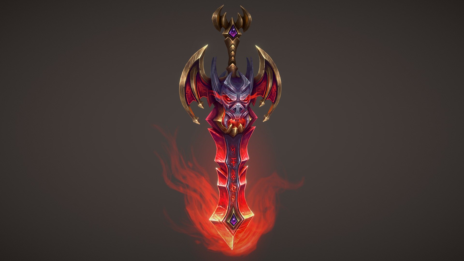 I made this sword inspired in Revendreth one of my favorites zones of Shadowlands!! For the Venthyr!!
A huge thanks to all my friends who gave me some feedback in the process! - Bloodshed The Revendreth Judgment - Buy Royalty Free 3D model by BrunoParrela 3d model