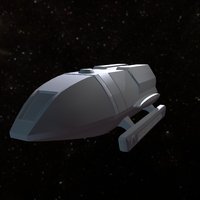 Star Trek Galileo Type 5 Shuttle Craft trek, shuttle, startrek, chris, star, galileo, amarello, type5