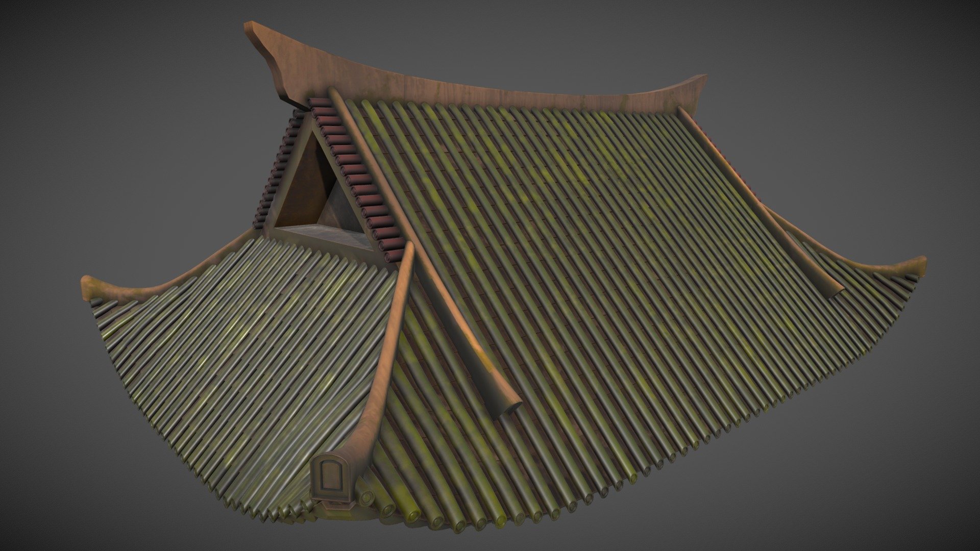 Stylized Feudal Japan Roof. Please, feel free to use it in any way. Likes are much appreciated.

Hope you like it.

Tibor - Stylized Feudal Japan Roof - Download Free 3D model by tiborjanas.art 3d model