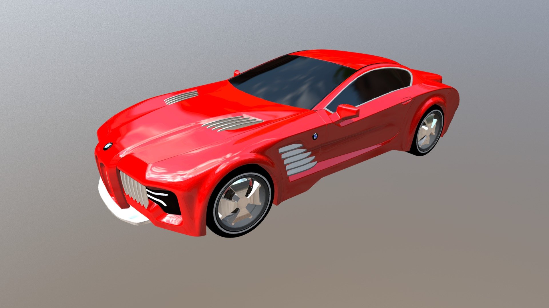 The file story OBJ, STL, ZBR, 

3d car model Designed  for 3ds max  by makulaa - BMW concept car - 3D model by makulaa 3d model