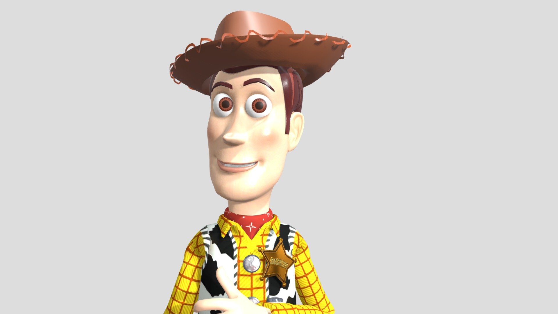 Woody From Toy Story 3 Game - Ts3 Woody - Download Free 3D model by HarrisonHag1 3d model
