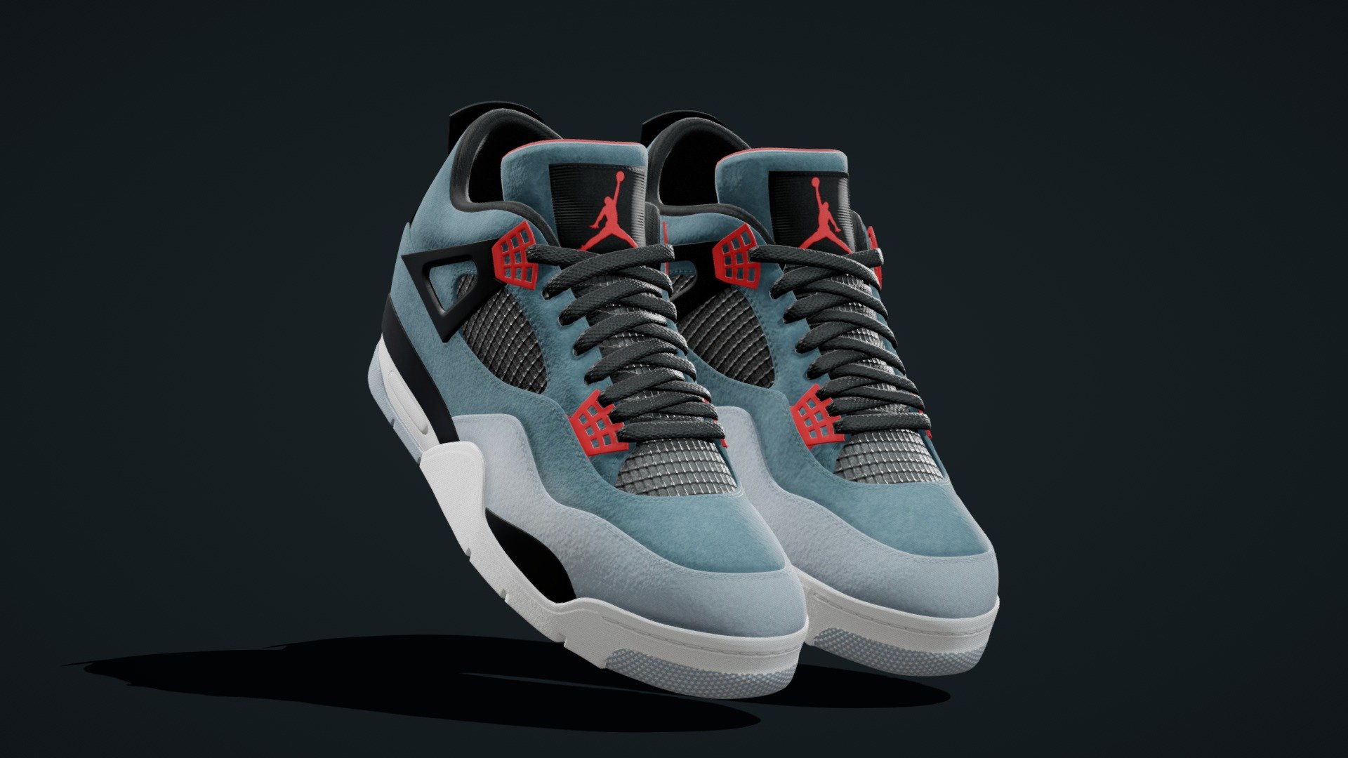 Here is a pair of high qulity Nike Shoes
Air Jordan 4

2 Materals 
4k Textures
140000 Poly

Great for any render project

Feel free to Comment or contact for any query 3d model