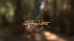 Circassian Wooden Wagon
