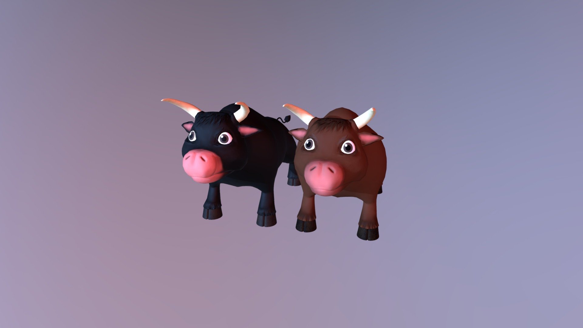 Low poly Bull model ready for rigging




Color: Black and brown

Format file fbx, obj , 3ds

verts. 5894 (for 1 bull)

faces: 5843 (for 1 bull)

tris: 11260 (for 1 bull)
 - Bulls Cartoon Lowpoly - Buy Royalty Free 3D model by Dom Phill (@DomPhill) 3d model