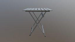 Camping Table substancepainter, substance