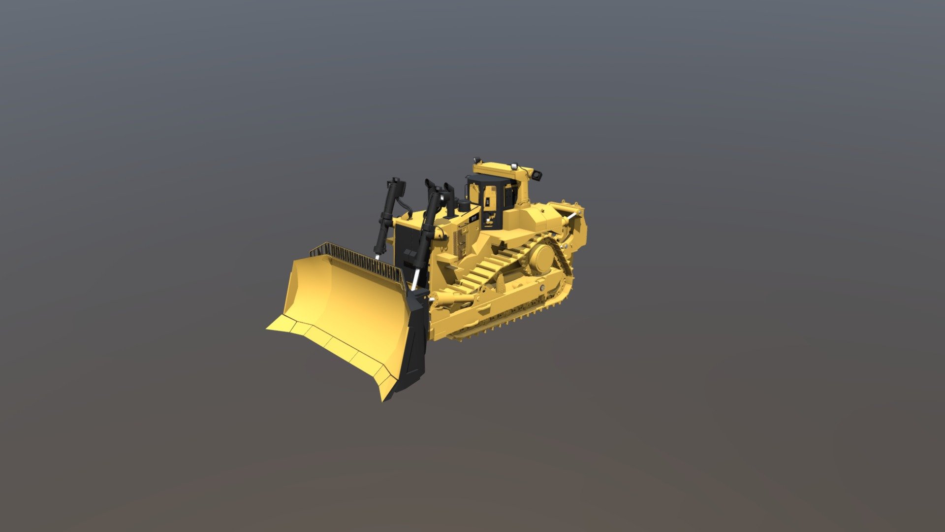 Caterpillar D11T - 3D model by gorodiski 3d model