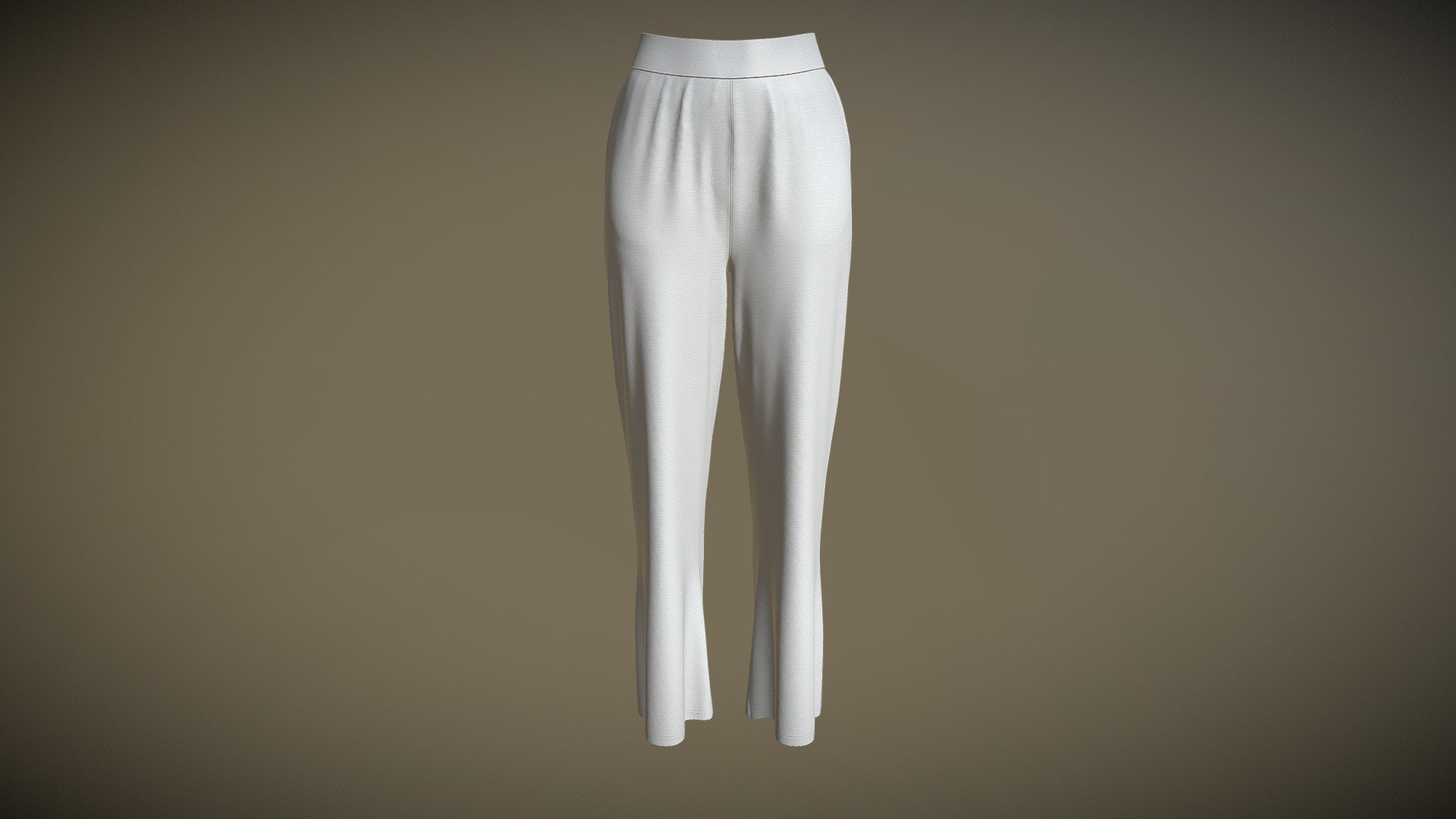 Cloth Title = Women Stretch Bell Bottom Trousers Gypsy Wide Leg Loose Palazzo Pants 

SKU = DG100122 

Category = Women 

Product Type = Palazzo 

Cloth Length = Long 

Body Fit = Loose Fit 

Occasion = Casual  

Waist Rise = High Rise 


Our Services:

3D Apparel Design.

OBJ,FBX,GLTF Making with High/Low Poly.

Fabric Digitalization.

Mockup making.

3D Teck Pack.

Pattern Making.

2D Illustration.

Cloth Animation and 360 Spin Video.


Contact us:- 

Email: info@digitalfashionwear.com 

Website: https://digitalfashionwear.com 


We designed all the types of cloth specially focused on product visualization, e-commerce, fitting, and production. 

We will design: 

T-shirts 

Polo shirts 

Hoodies 

Sweatshirt 

Jackets 

Shirts 

TankTops 

Trousers 

Bras 

Underwear 

Blazer 

Aprons 

Leggings 

and All Fashion items. 





Our goal is to make sure what we provide you, meets your demand 3d model
