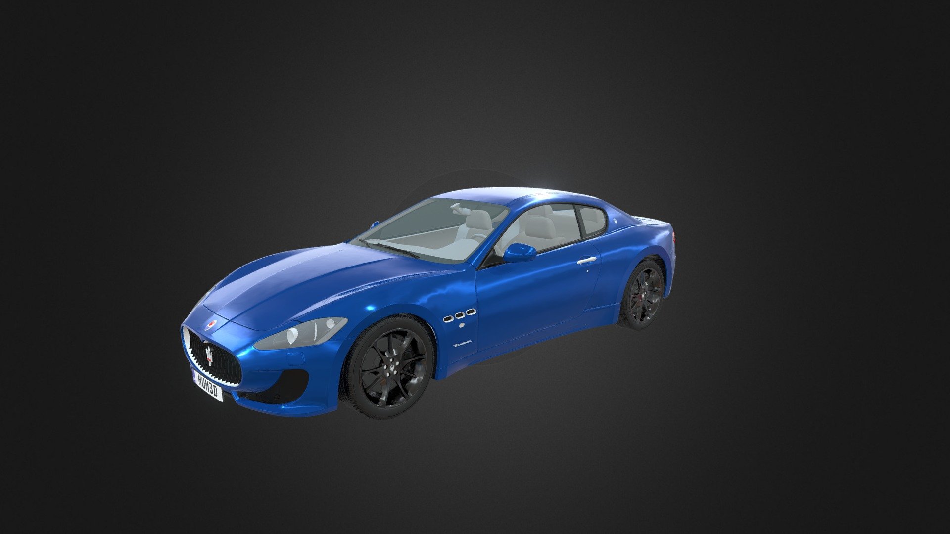 Maserati GranTurismo Range 2013 - Maserati Gran Turismo - 3D model by Bee Buzziness (@lucsur) 3d model